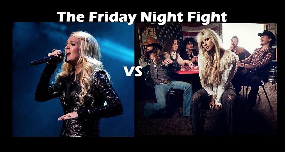 Carrie Underwood Takes On HER & Kings County On The Friday Night Fight