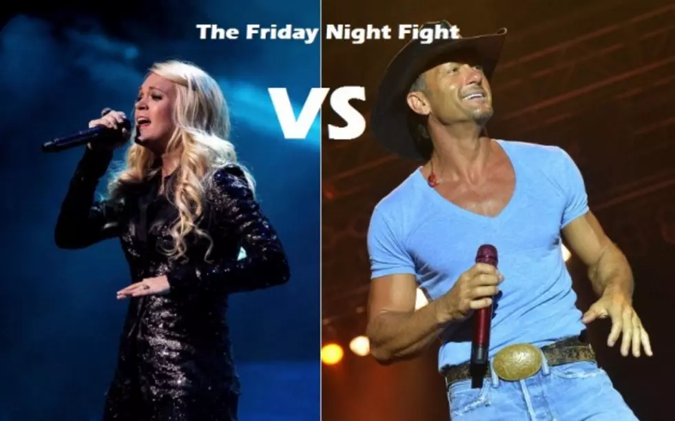 Carrie Underwood Vs. Tim McGraw &#8211; The Friday Night Fight 7/13/12 [UPDATE]