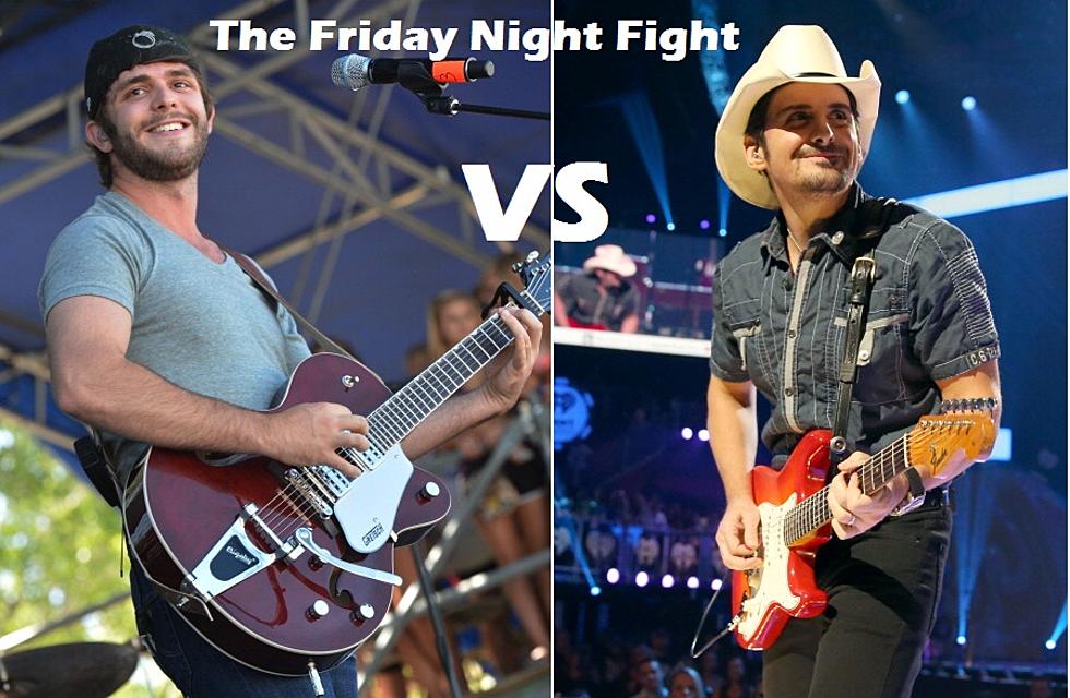 Friday Night Fight:  Brad Paisley Vs. Thomas Rhett [VIDEOS]
