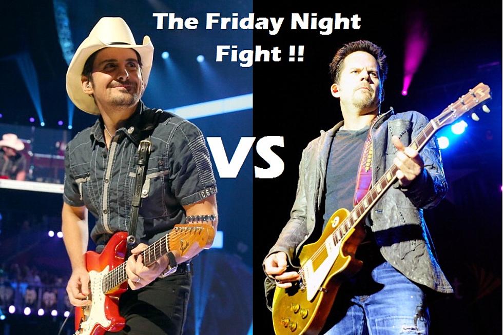 Friday Night Fight:  Brad Paisley Vs. Gary Allan