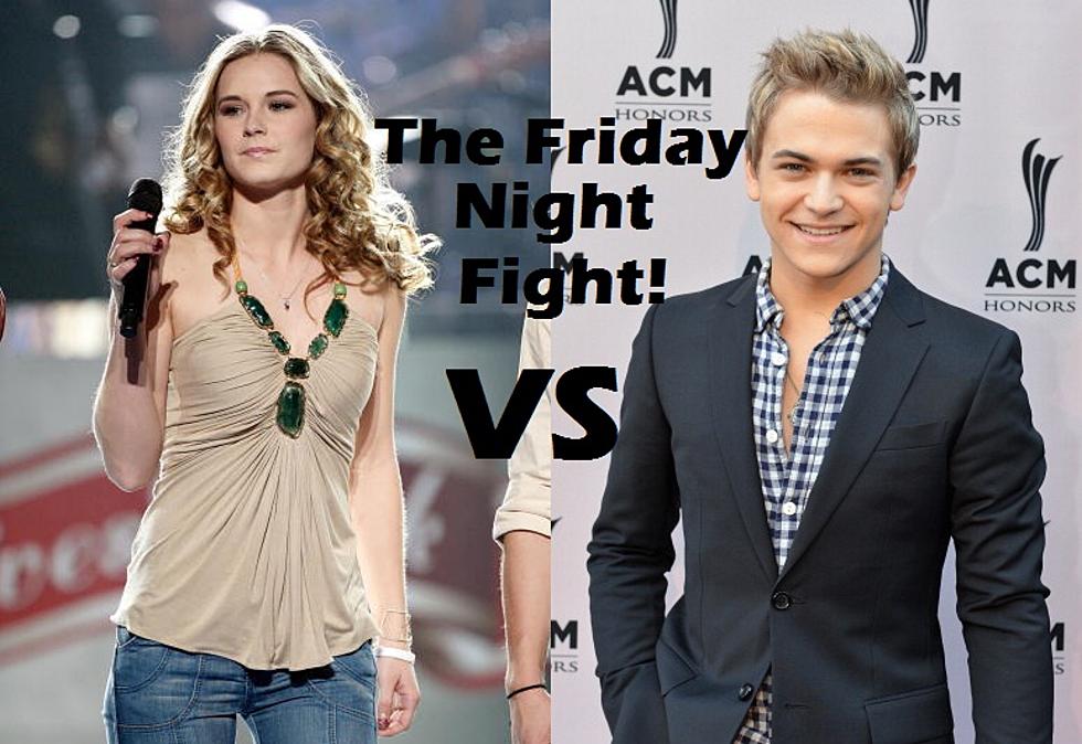 Friday Night Fight:  Kristy Lee Cook Vs. Hunter Hayes [VIDEO]