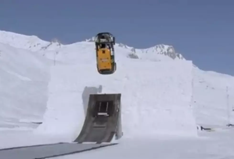 Watch This Amazing Video of a Car Doing a Backflip