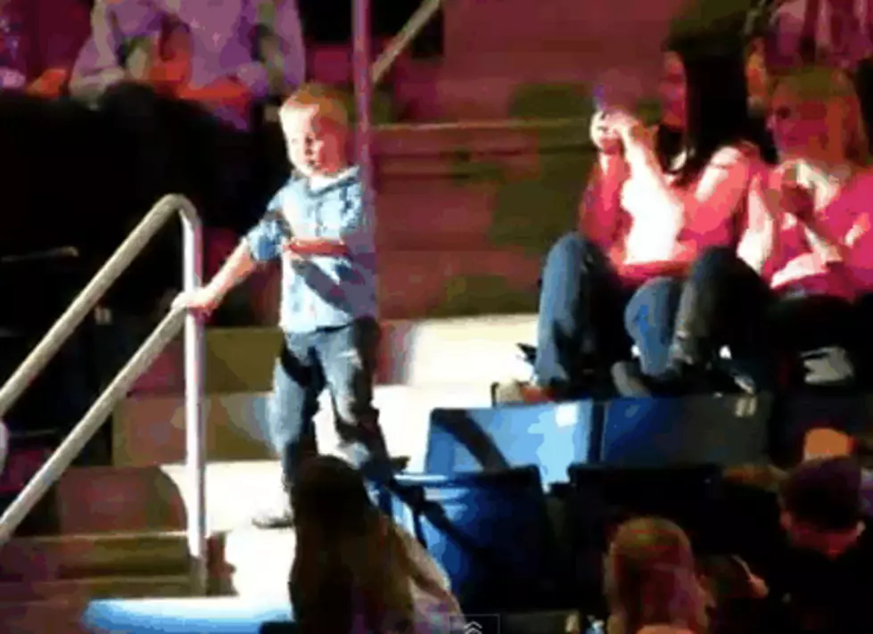 Little Boy Breaks It Down During Rascal Flatts Concert [VIDEO]