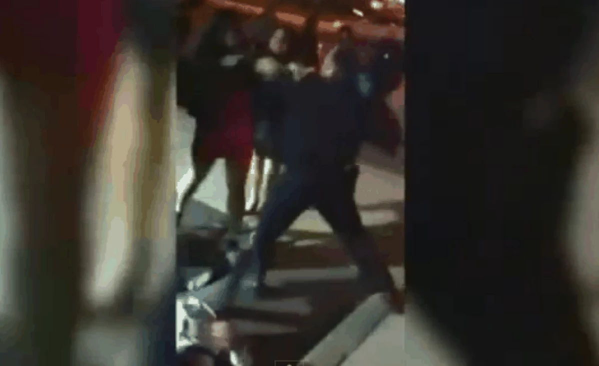 Police Officer Punches A Woman In The Face Video 