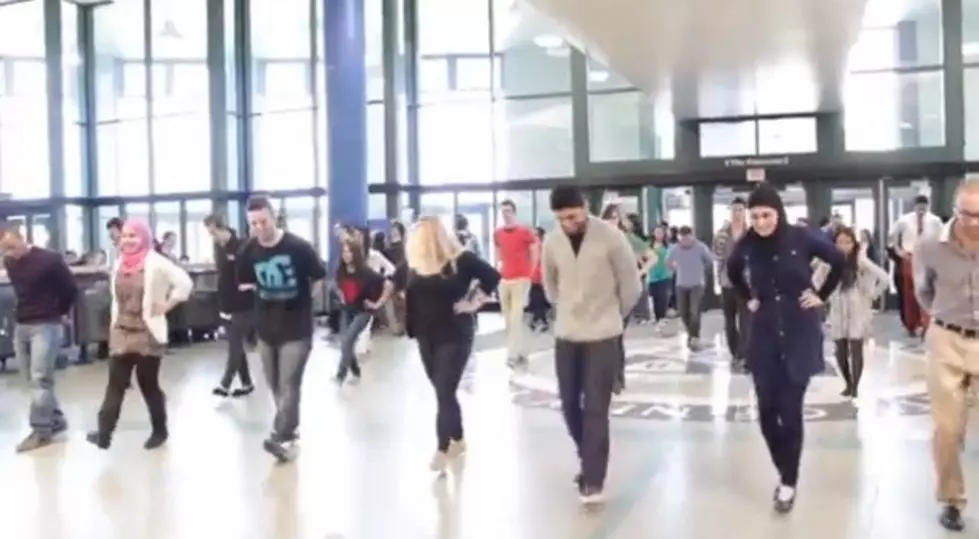 Flashmob Breaks Out at UB [VIDEO]