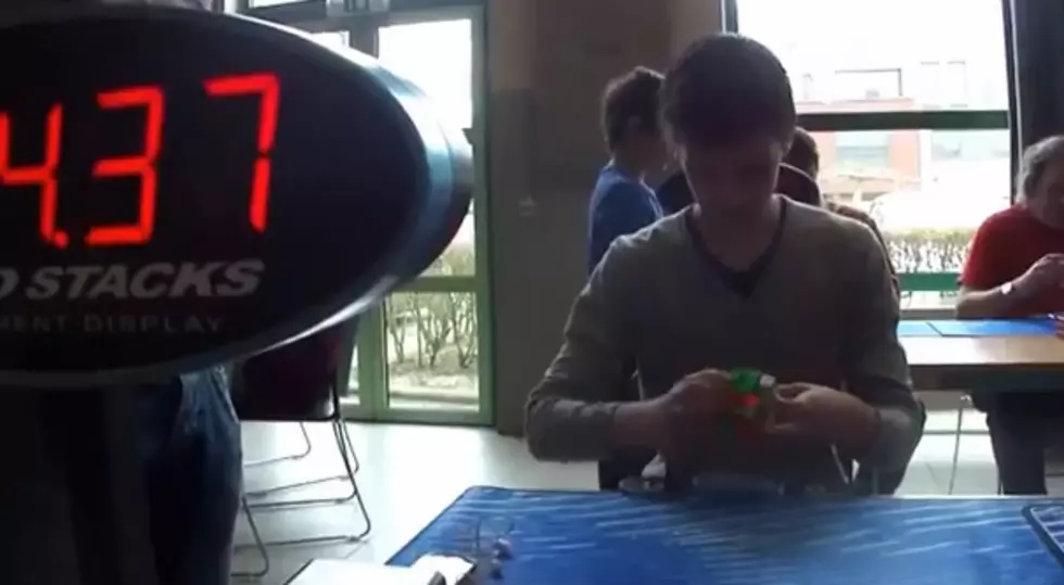 Rubik&#8217;s Cube Champion &#8212; He Does In 5 Seconds! [VIDEO]