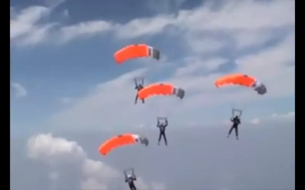 Skydiving Tip — Make Sure Your Shoes Are Tied! [VIDEO]