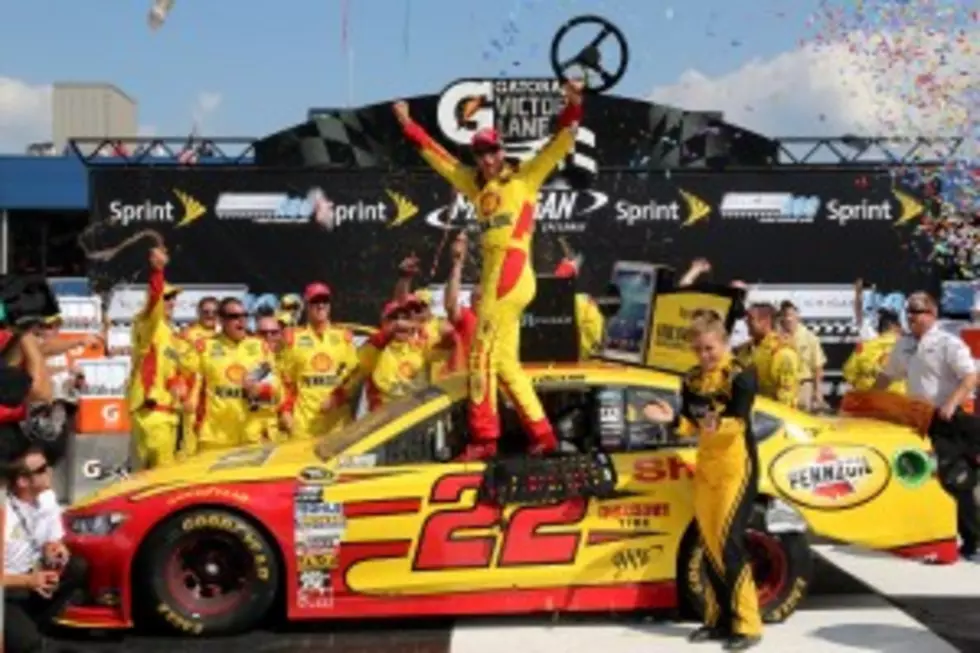 Joey Logano Wins From The Pole At Michigan (VIDEO)