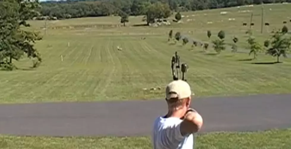 Watch This Guy&#8217;s Nearly Perfect 100-Yard Shot With A Bow And Arrow [VIDEO]