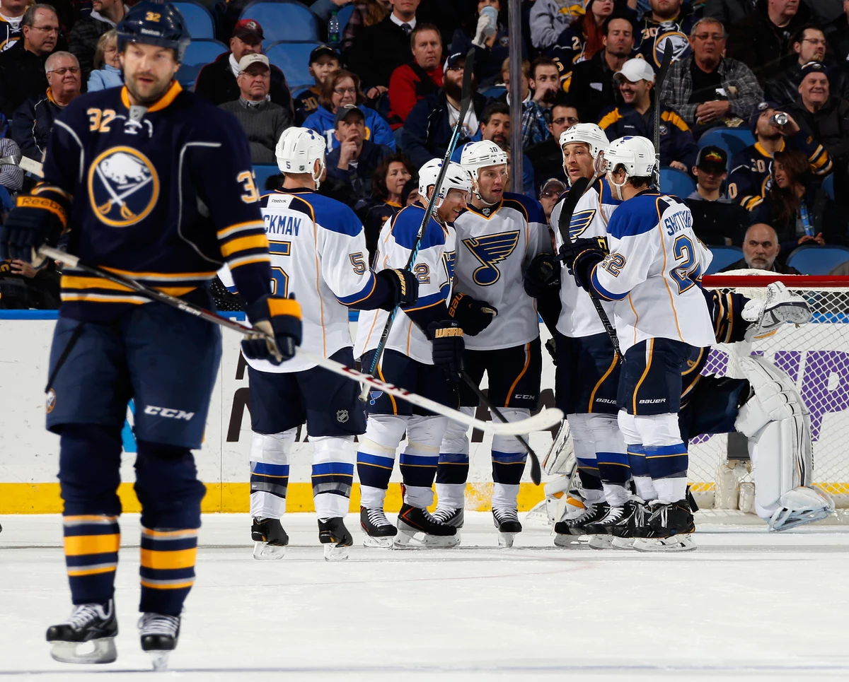 Buffalo Sabres Outmuscled By St. Louis Blues [AUDIO]