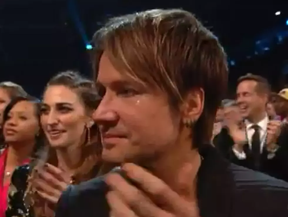 Keith Urban Cried!