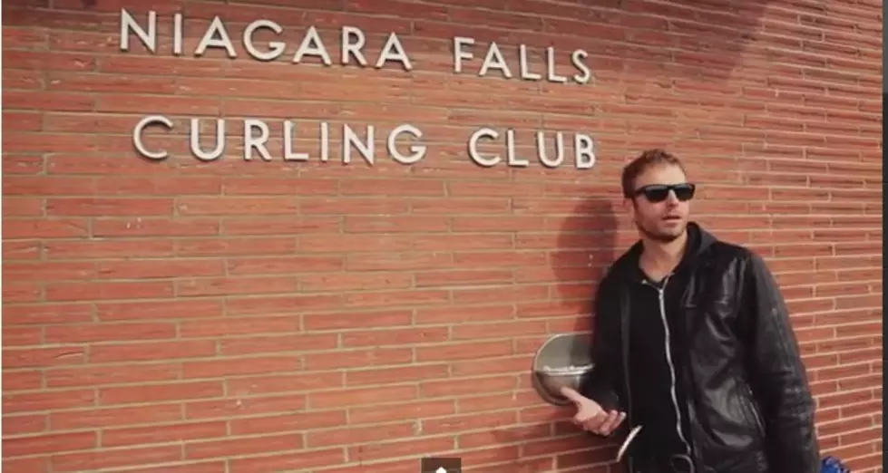 Dierks Bentley Trades In His Hockey Stick For A Curling Broom [VIDEO]