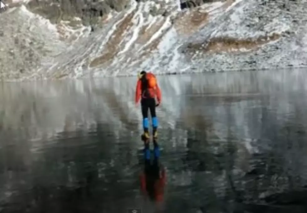 Walking On The Ice &#8211; Check Out This Incredible Video