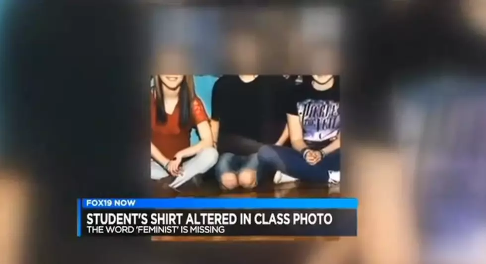 DEBATE: Should the School Have Censored This Girl&#8217;s Shirt in School Photo?