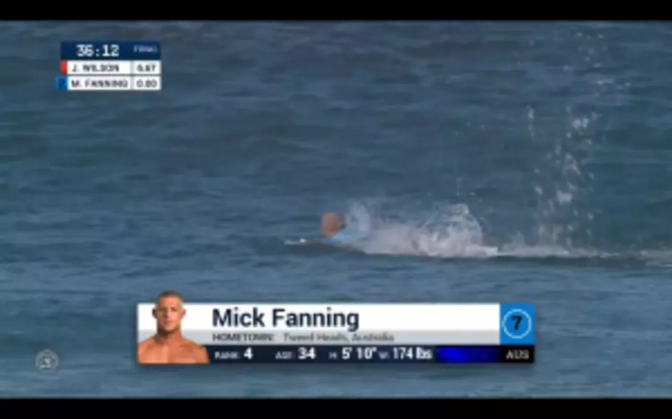 Pro Surfer Attacked by Shark During Competition in South Africa [VIDEO]