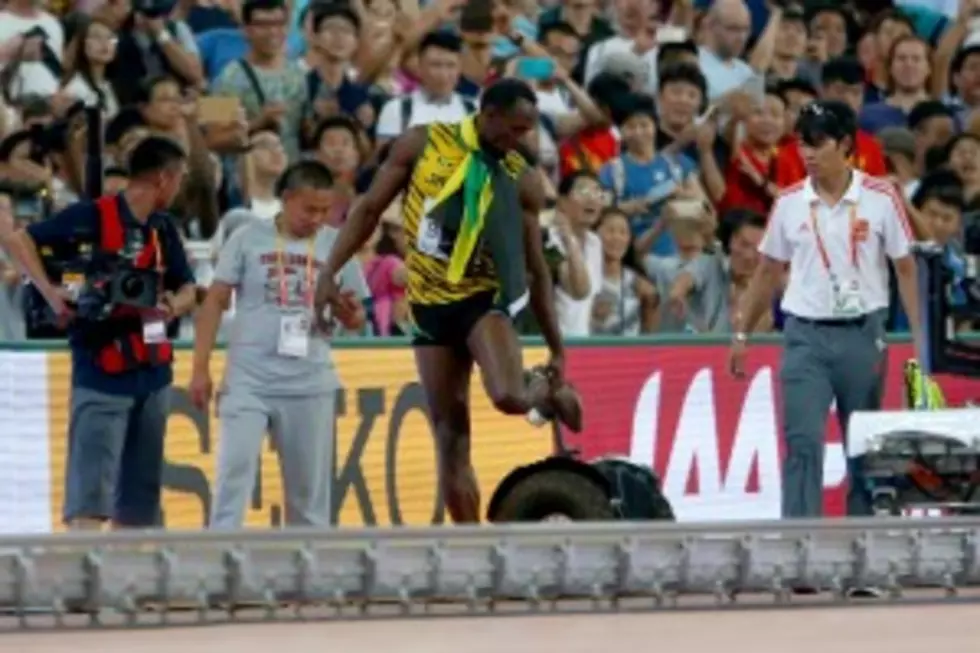 Usain Bolt Gets Taken Down by a Segway at World Championships [VIDEO]