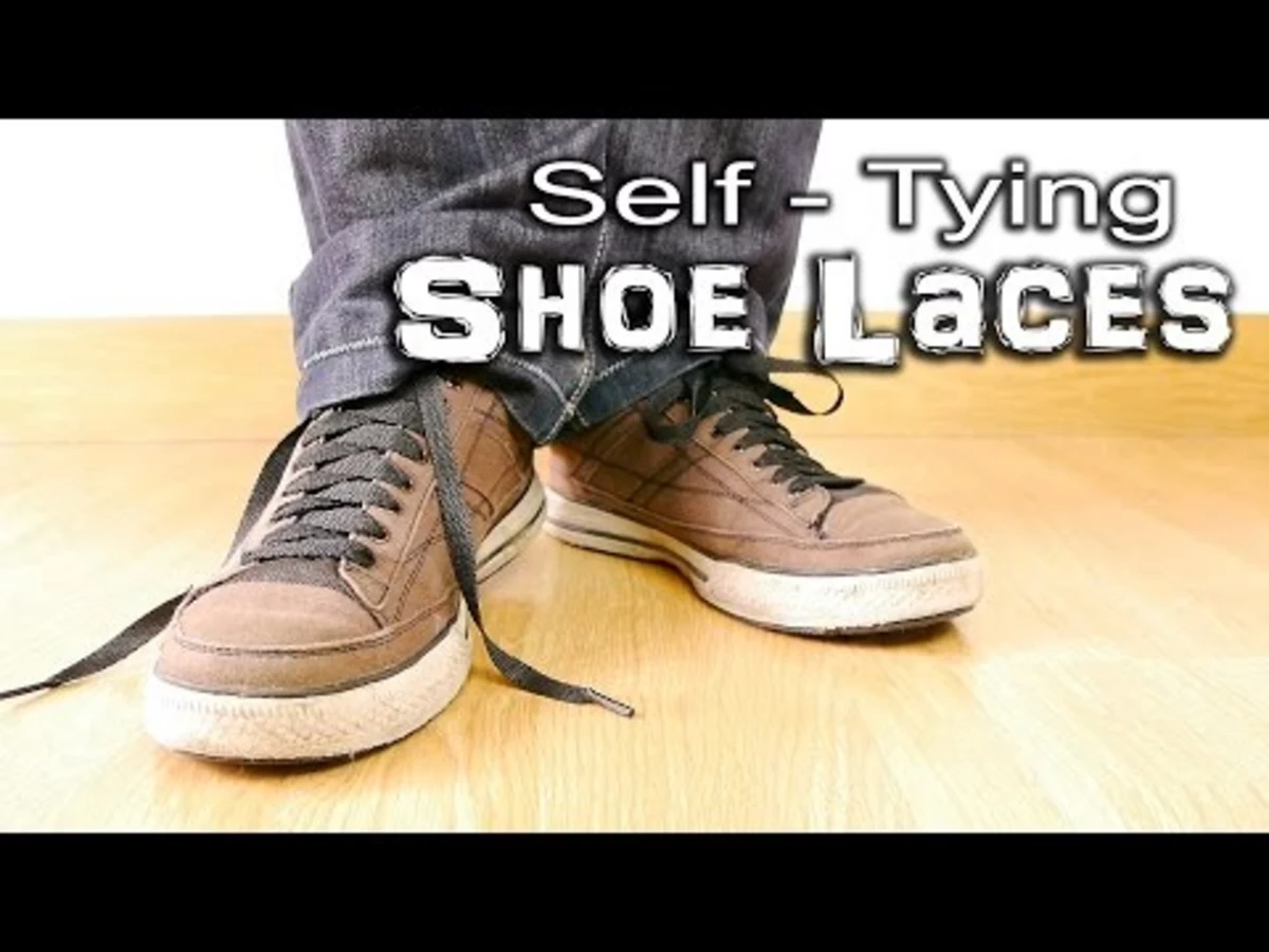 Check Out This Cool Self-Tying Shoe Lace Trick [VIDEO]
