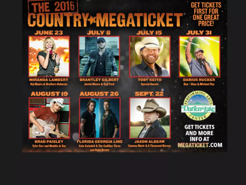 The Country Megaticket – On Sale Now!