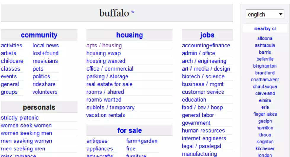 Buffalo Craigslist Scam You Need To Look Out For