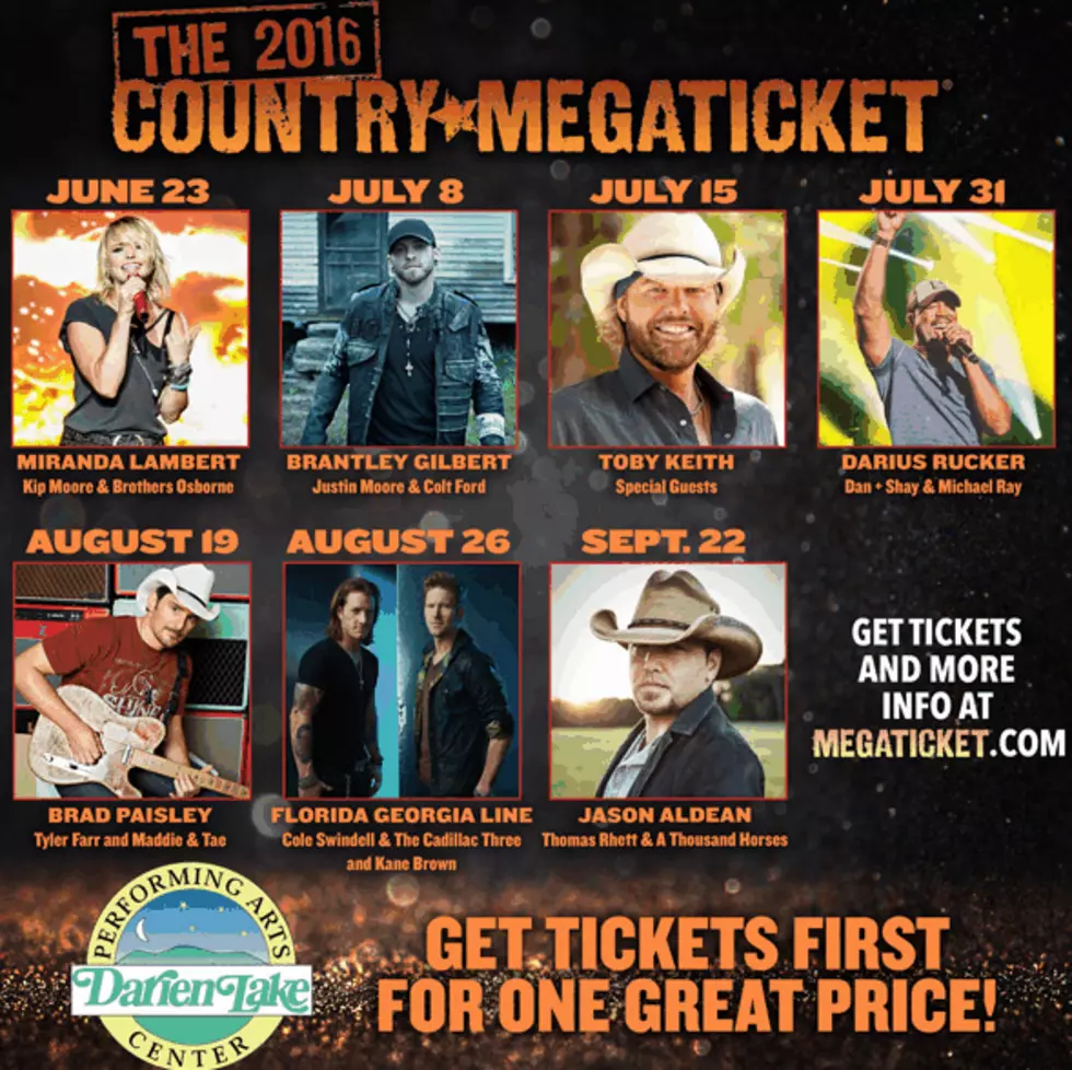 The Country Megaticket On Sale Now!