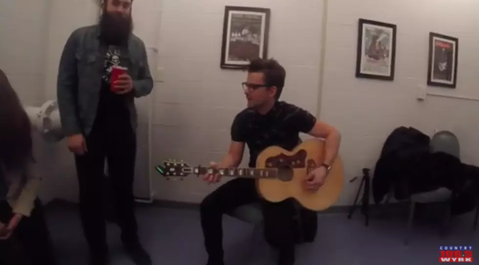 Chase Bryant’s Random ‘Afternoon Delight’ Cover Backstage [VIDEO]