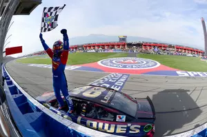 Jimmie Johnson Wins in California in Overtime
