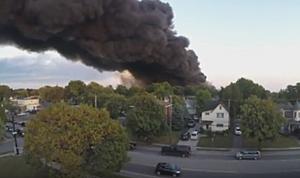 Massive Fire In Lockport Forces Evacuations
