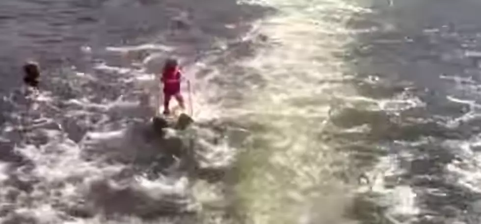 WATCH: 6 Month Old Learns How to Water Ski [VIDEO]