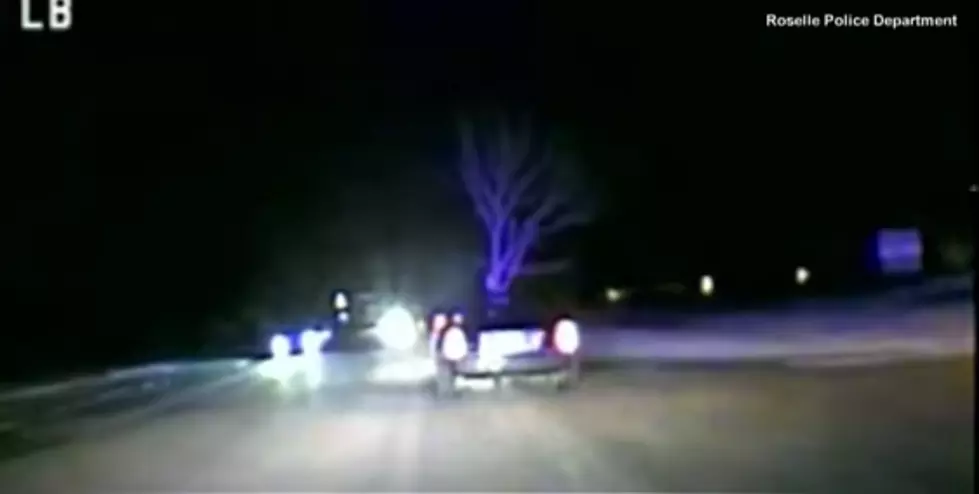 WATCH: Police Chase Drunk Woman With 15-Foot-Tree Stuck in Grill of Car [VIDEO]