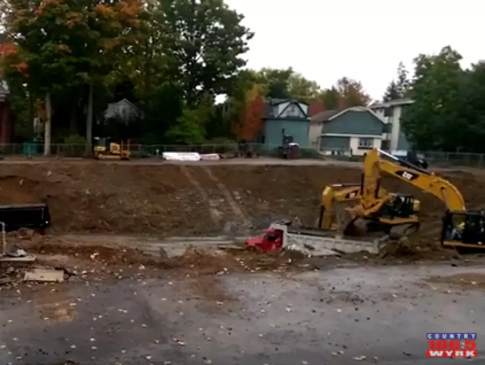 Construction Progress at Chautauqua Institution Amphitheater [VIDEO]
