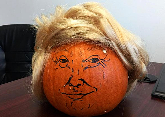 The Best Donald Trump Pumpkins You'll Ever See