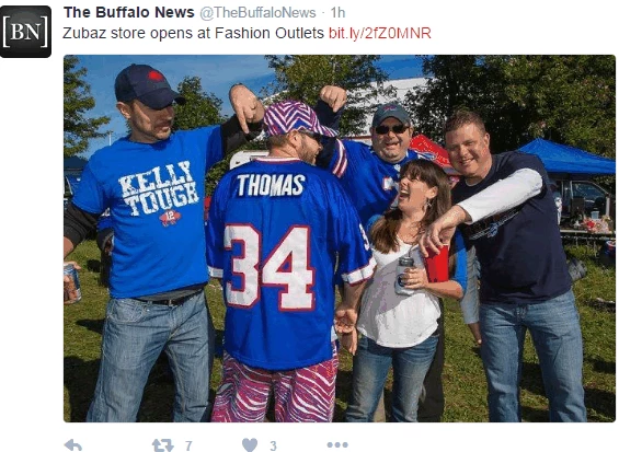 buffalo bills zubaz shirt