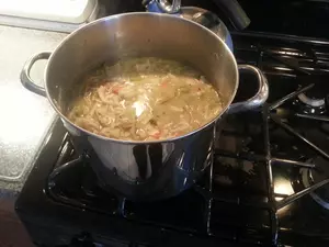 Dale Makes His Own Homemade Chicken Soup