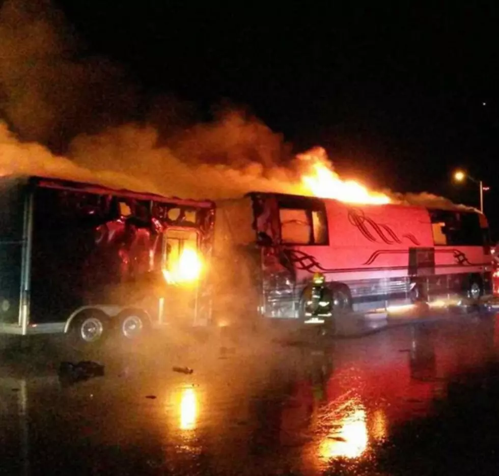 VIDEO: Eli Young Band’s Bus Is Destroyed, Goes Up In Flames