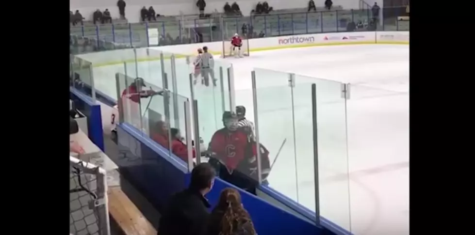 Video Of Williamsville East Hockey Player Shoving Ref Still Going Around The Internet