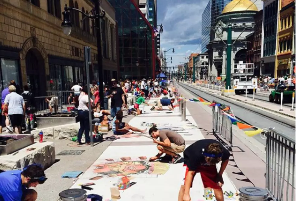 ChalkFest Hits Downtown Buffalo This Weekend