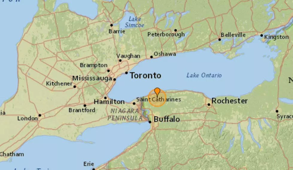 Earthquake Recorded In Newfane,NY This Morning