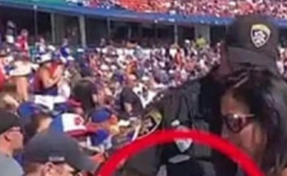 Look At What This Girl Got Caught Stealing At The Buffalo Bills Game