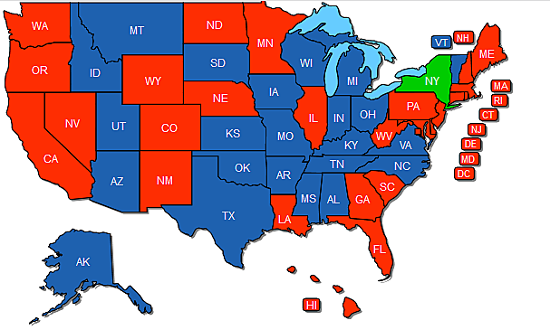 Here's The States That Recognize NY Pistol Permits