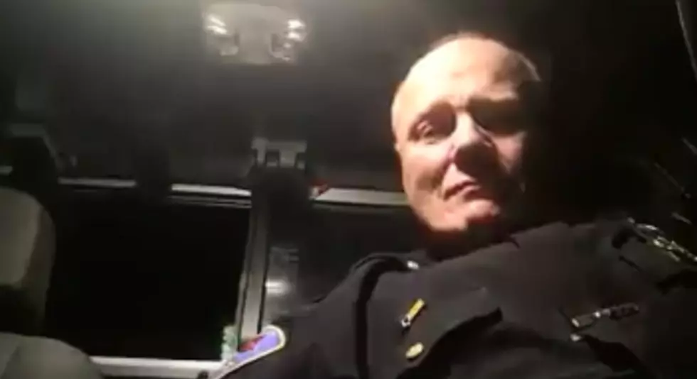 WATCH: Police Officer Breaks Down After Final Sign Off After 35 Years of Service