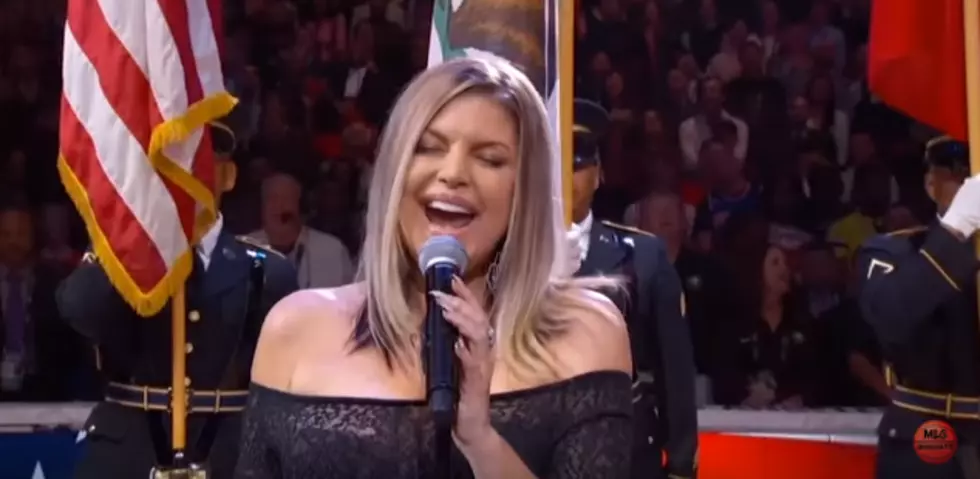 Fergie's National Anthem Rendition Last Night Was...Strange