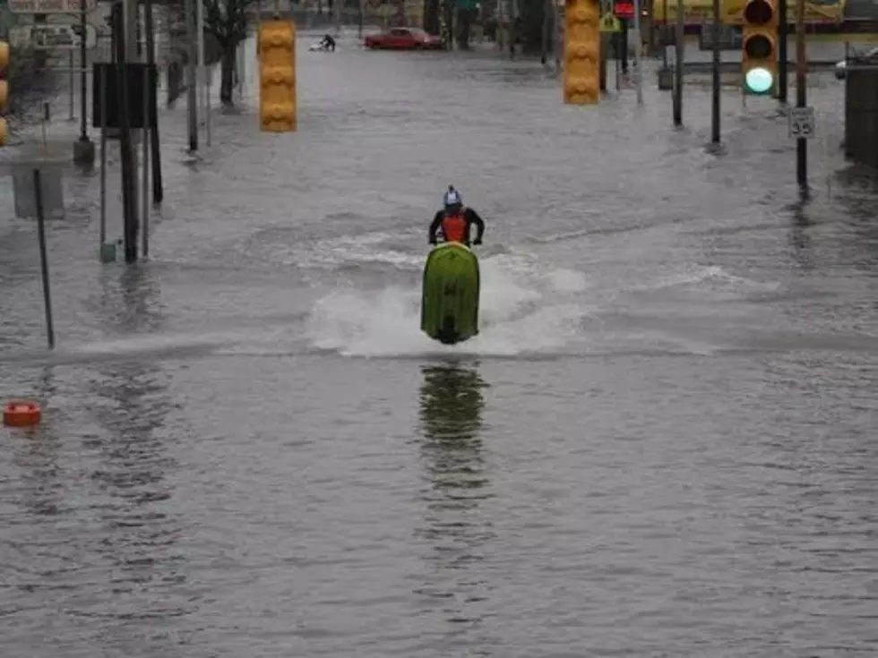 Jet-Skis, Not Snowmobiles, Cruising City Streets [WATCH]