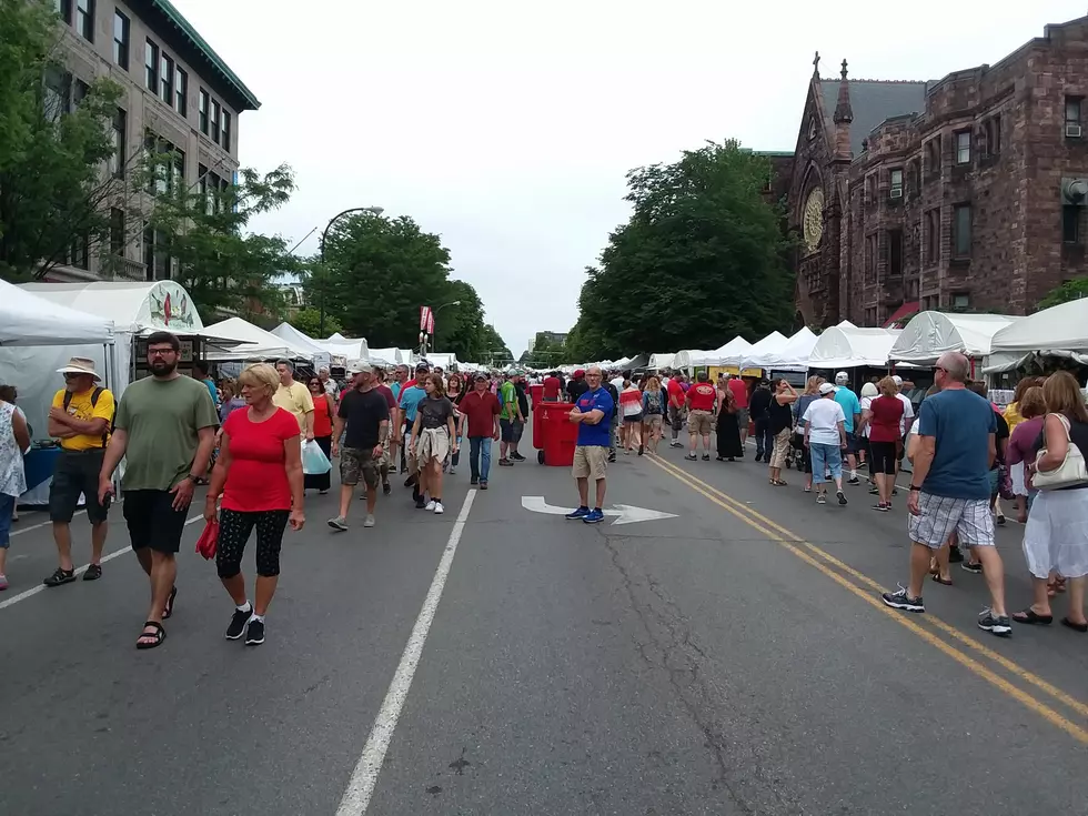 Checking Out the Sights at the Allentown Art Festival