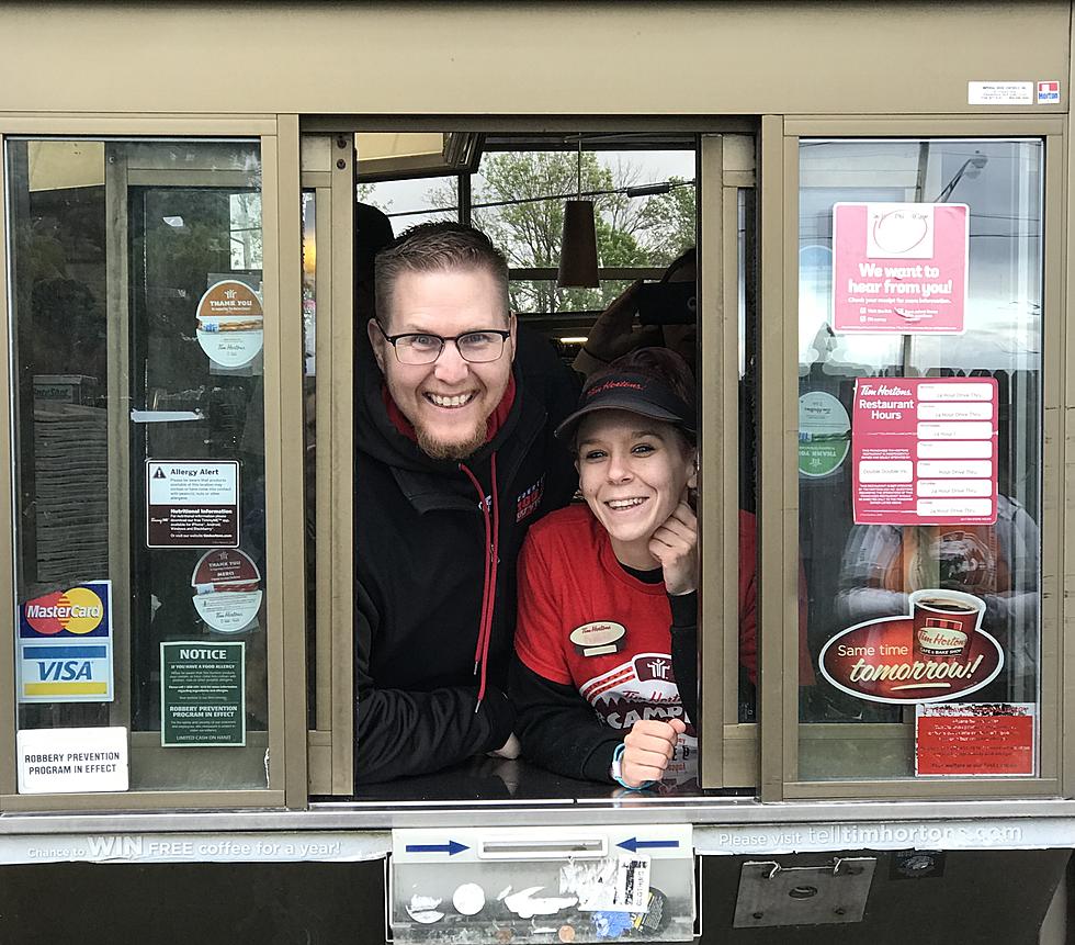 Brett Alan Gets In The Way At Tim Horton&#8217;s Drive Thru For Camp Day