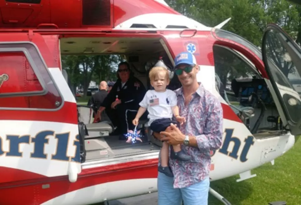 PHOTOS: Clay And Hank At Mayville&#8217;s Independence Day Parade