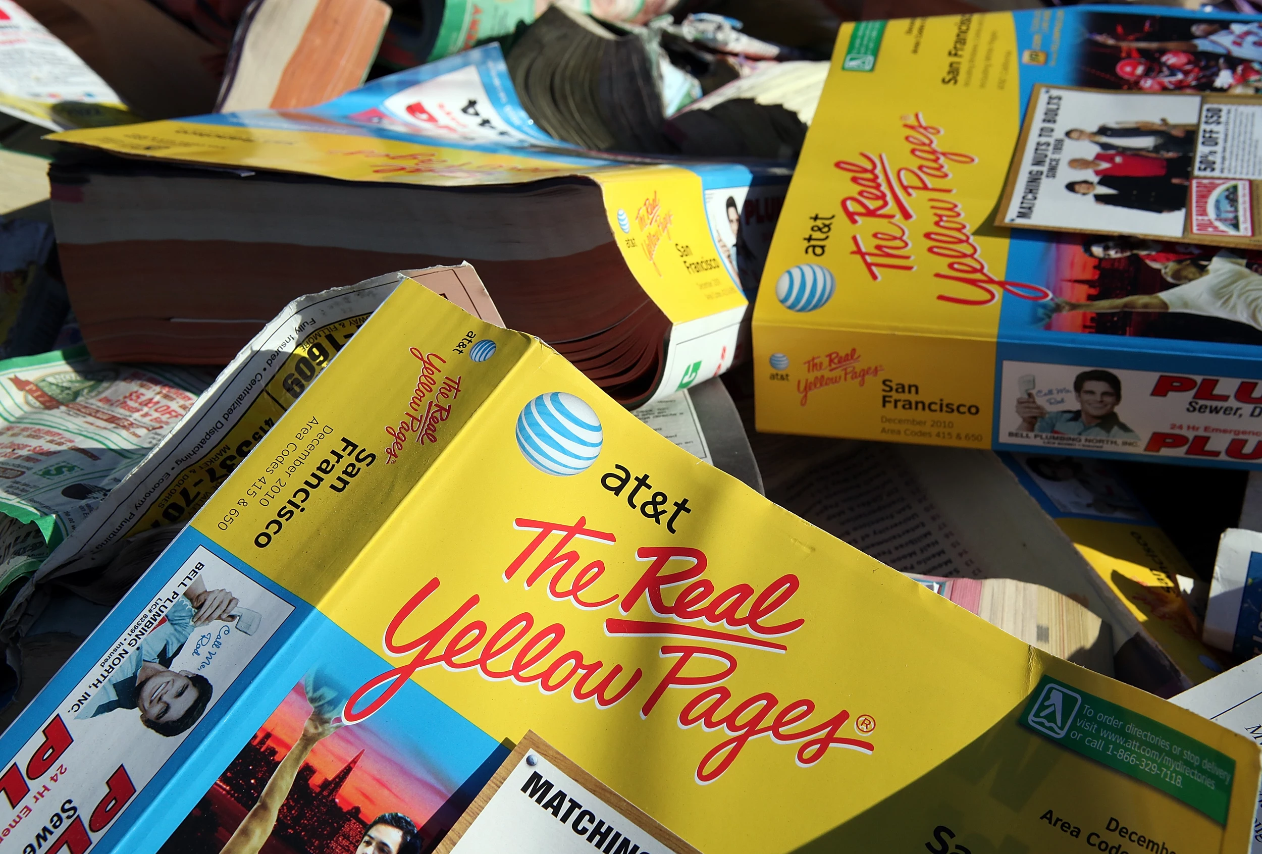phone book yellow pages