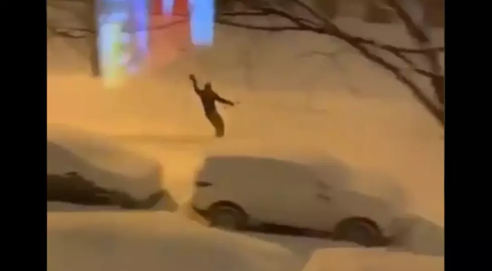 [VIDEO] Only In Buffalo Do People Go Skiing Behind Trucks Down Side Streets