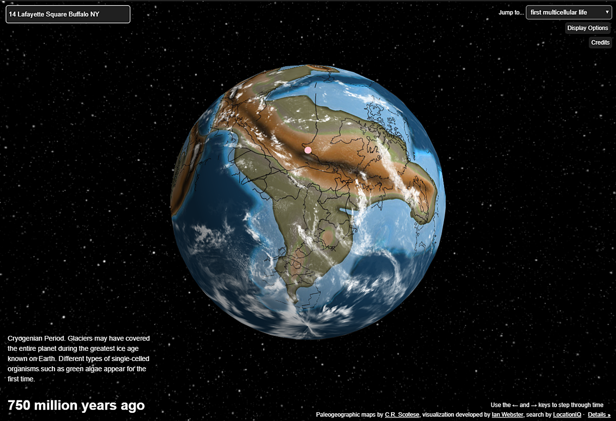 See Your Address From 750 Million Years Ago On This New Map
