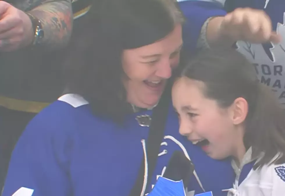 Little Girl Loses It After Meeting Her Favorite Hockey Player [VIDEO]