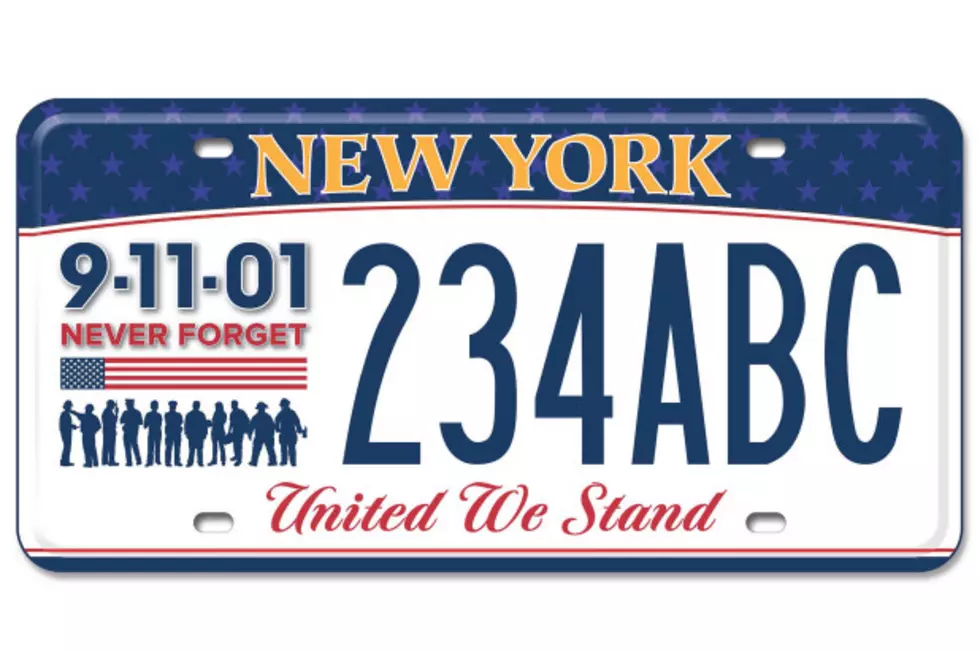 DMV Now Offering 9/11 Commemorate License Plate
